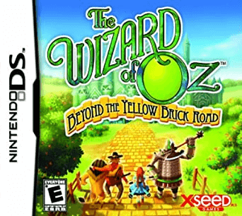 The Wizard of Oz: Beyond the Yellow Brick Road box art for Nintendo DS